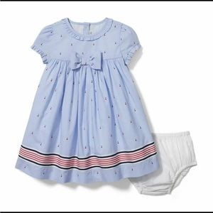Janie and Jack's Baby Dress & Bloomer set